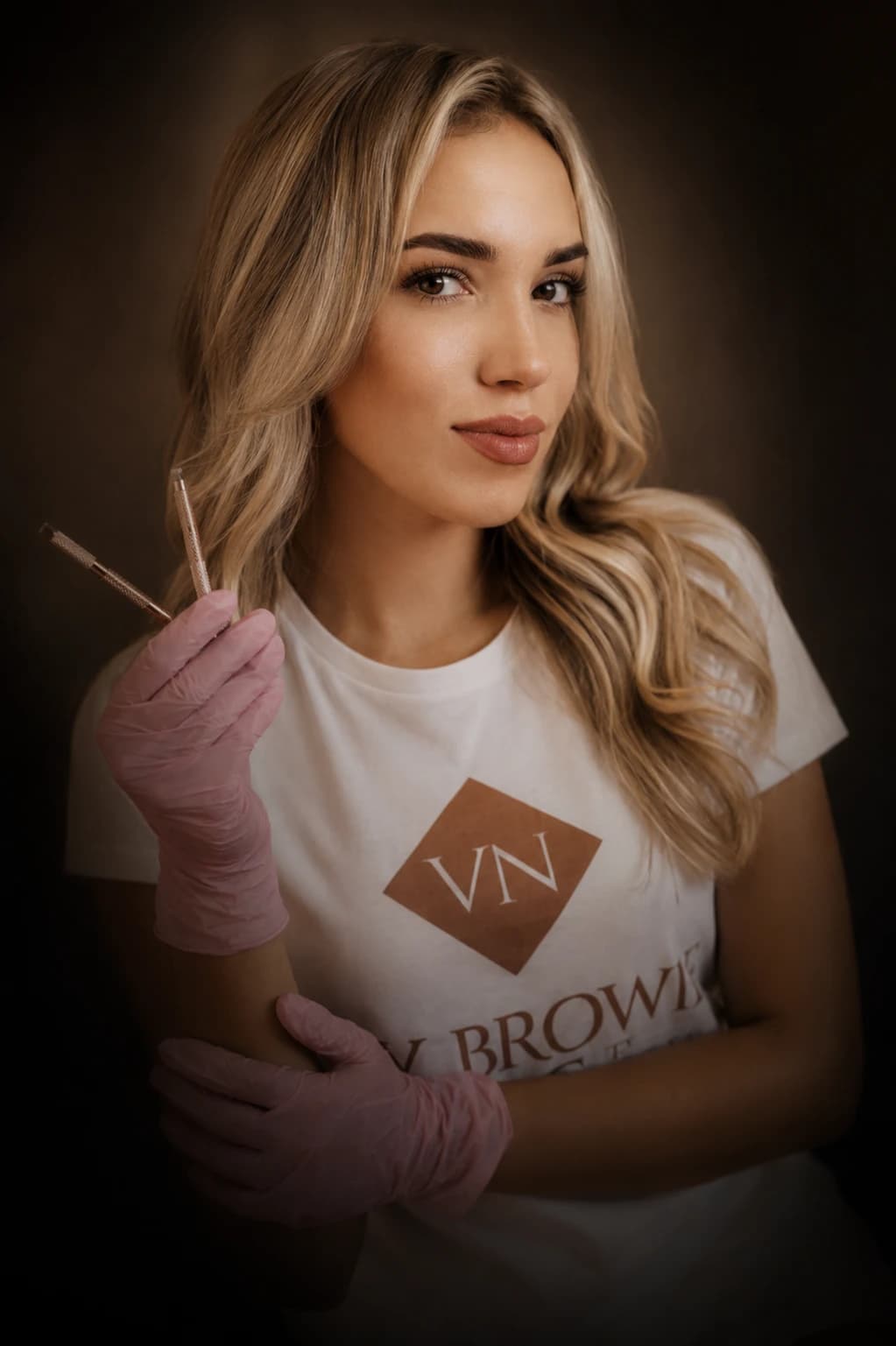 Viktoria Nikolova — brow artist, Varna