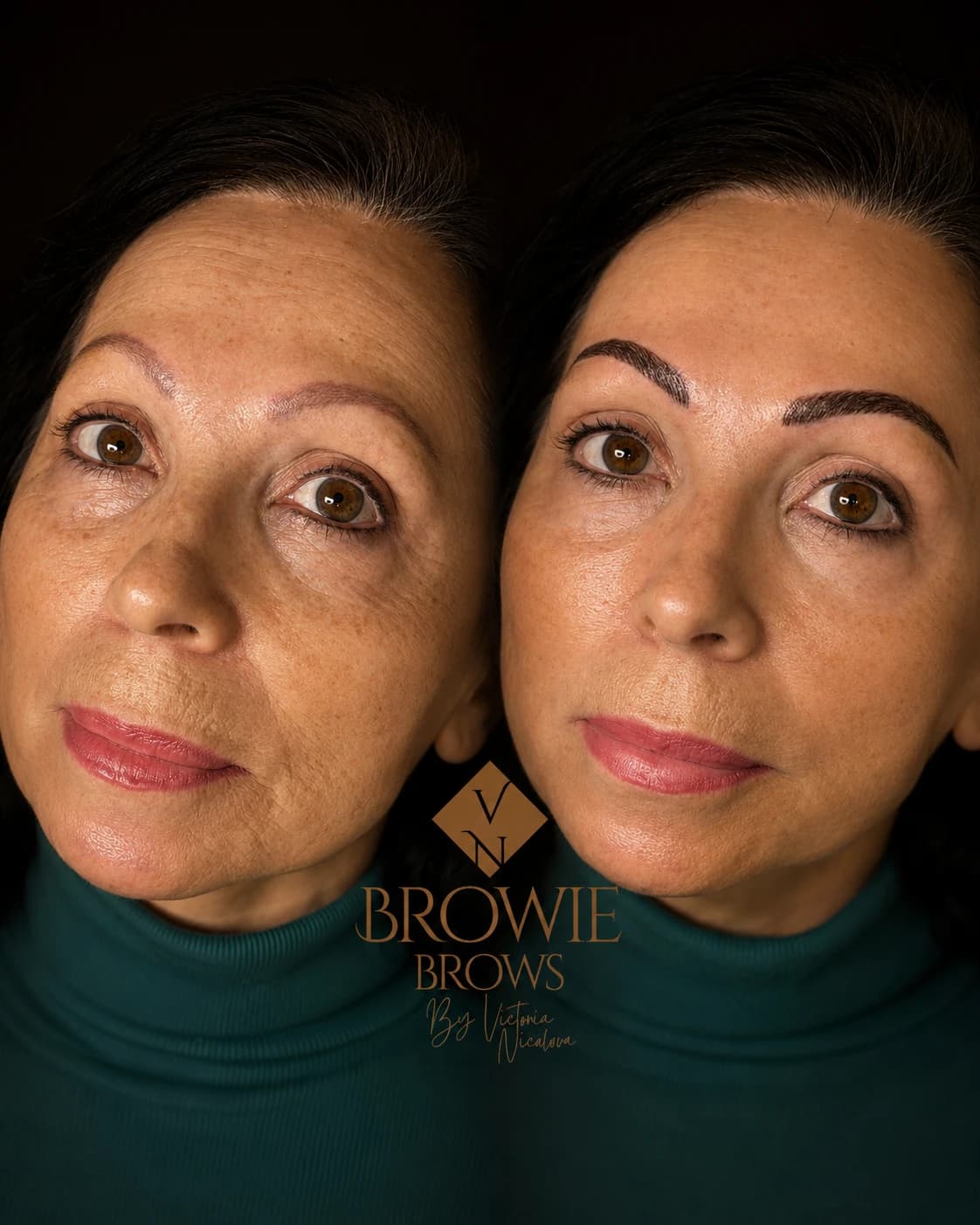 Brow treatment result by Viktoria Nikolova — photo 2