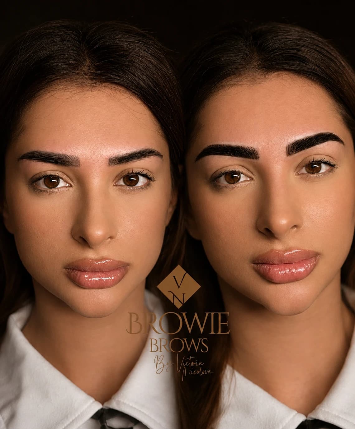 Brow treatment result by Viktoria Nikolova — photo 1